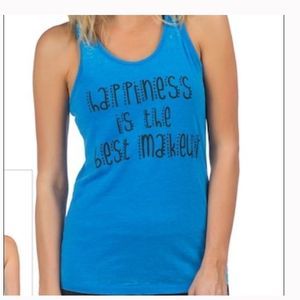 ✨JUST IN✨Happiness is The Best Makeup Tank